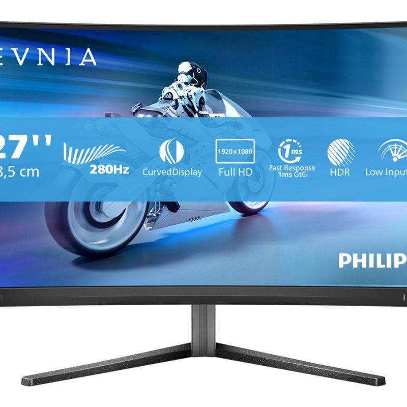 Philips VA 27" 27M2C5200W, 2xHDMI, DP, HAS, 280Hz