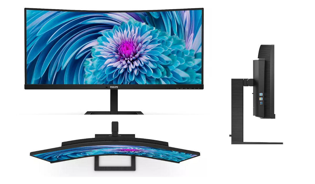 Philips 34", 346E2CUAE, HDMI, DP, HAS, USB-C, zvuč
