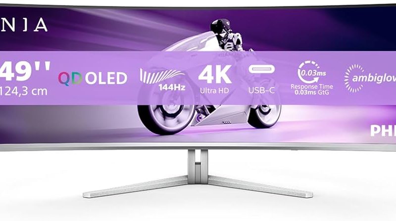 Philips 49" 49M2C8900L, QD OLED, 2xHDMI, DP, USB-C