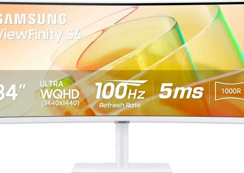 Samsung 34" LS34C650TAUXEN, QHD VA,100hz,USB-C,HAS