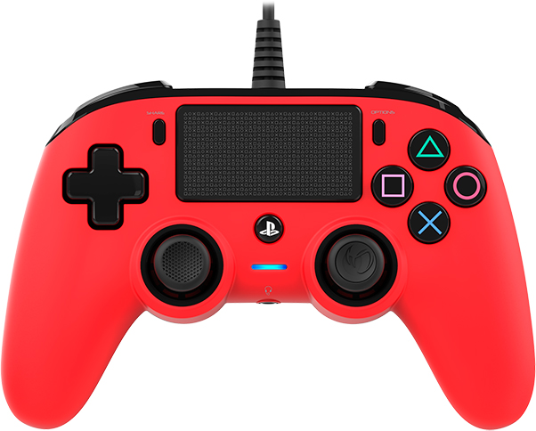 NACON PS4 WIRED COMPACT CONTROLLER RED