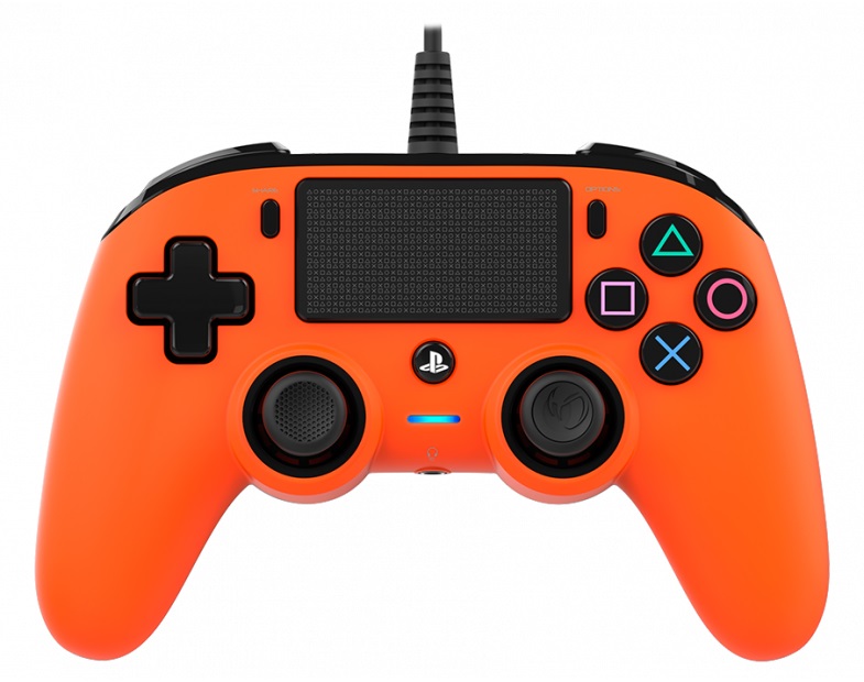 NACON PS4 WIRED COMPACT CONTROLLER ORANGE