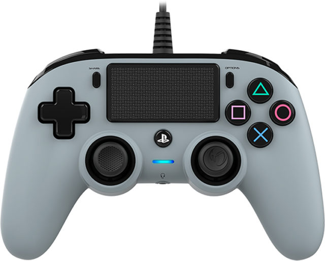 NACON PS4 WIRED COMPACT CONTROLLER GREY