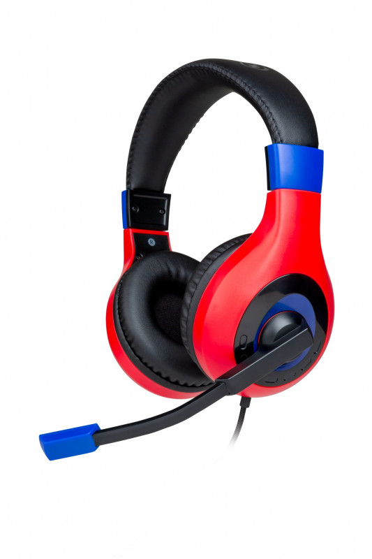 BIGBEN NINTENDO SWITCH HEADSET MARIO RED/BLUE