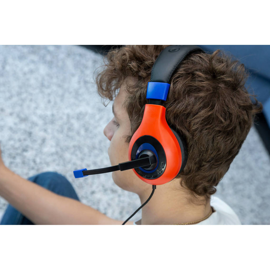 BIGBEN NINTENDO SWITCH HEADSET MARIO RED/BLUE - Slika 7