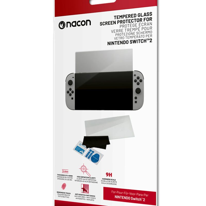 NACON NINTENDO SWITCH 2 TEMPERED GLASS