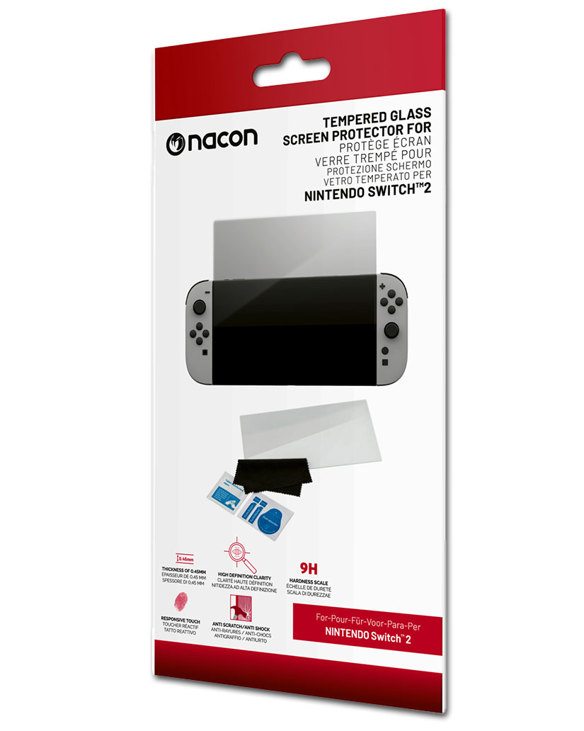 NACON NINTENDO SWITCH 2 TEMPERED GLASS
