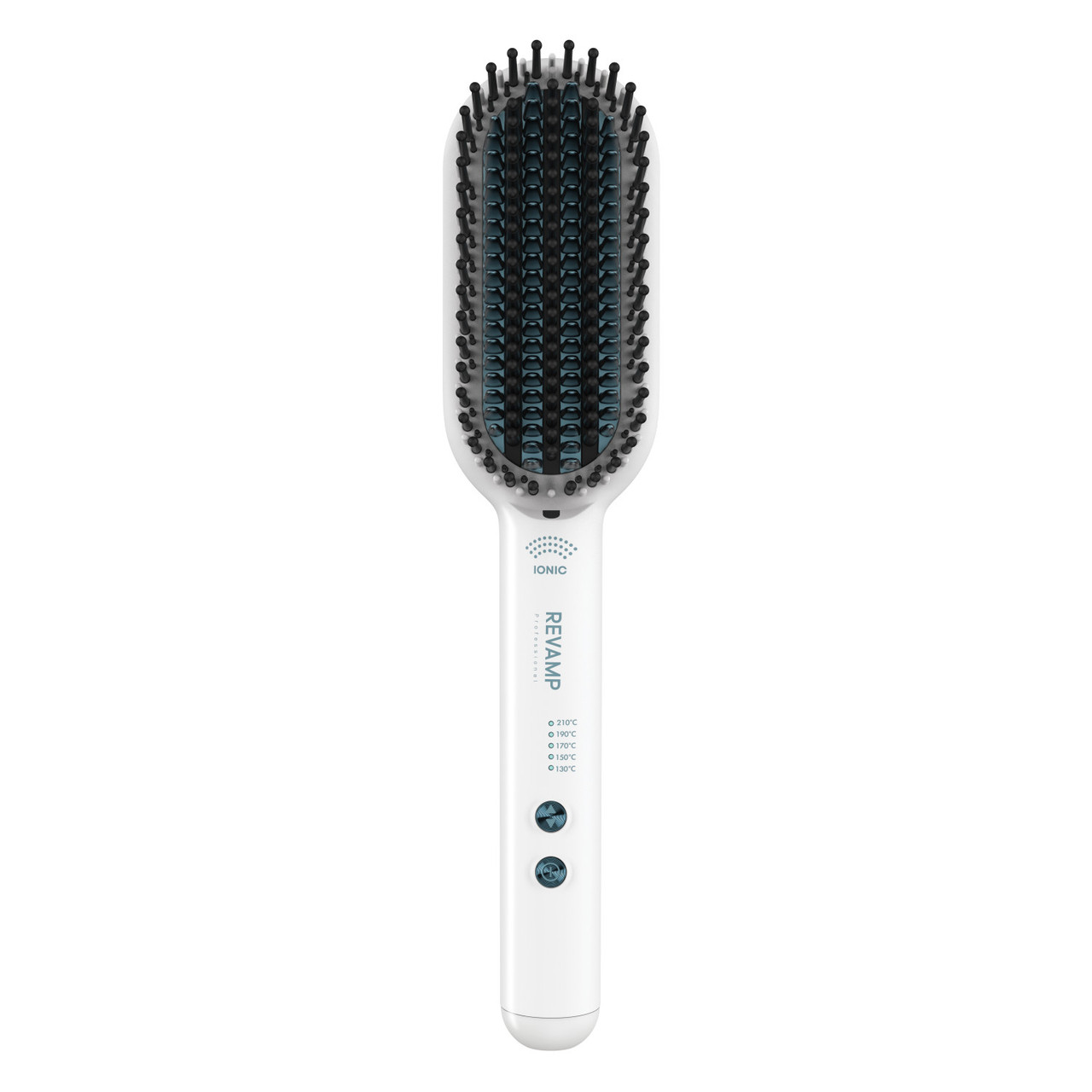 REVAMP PROGLOSS DEEPFORM CERAMIC STRAIGHTENING BRUSH - WHITE BR-1850 - Slika 2