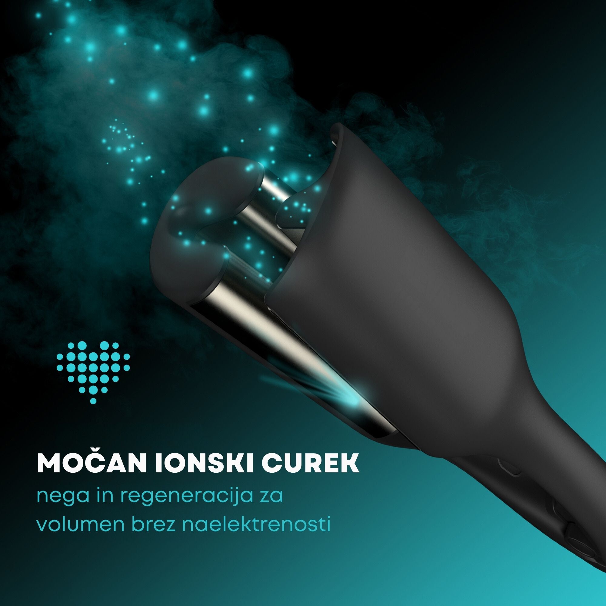 REVAMP PROGLOSS 2-IN-1 BEACH & VOLUME WAVER WV-3000 - Slika 2