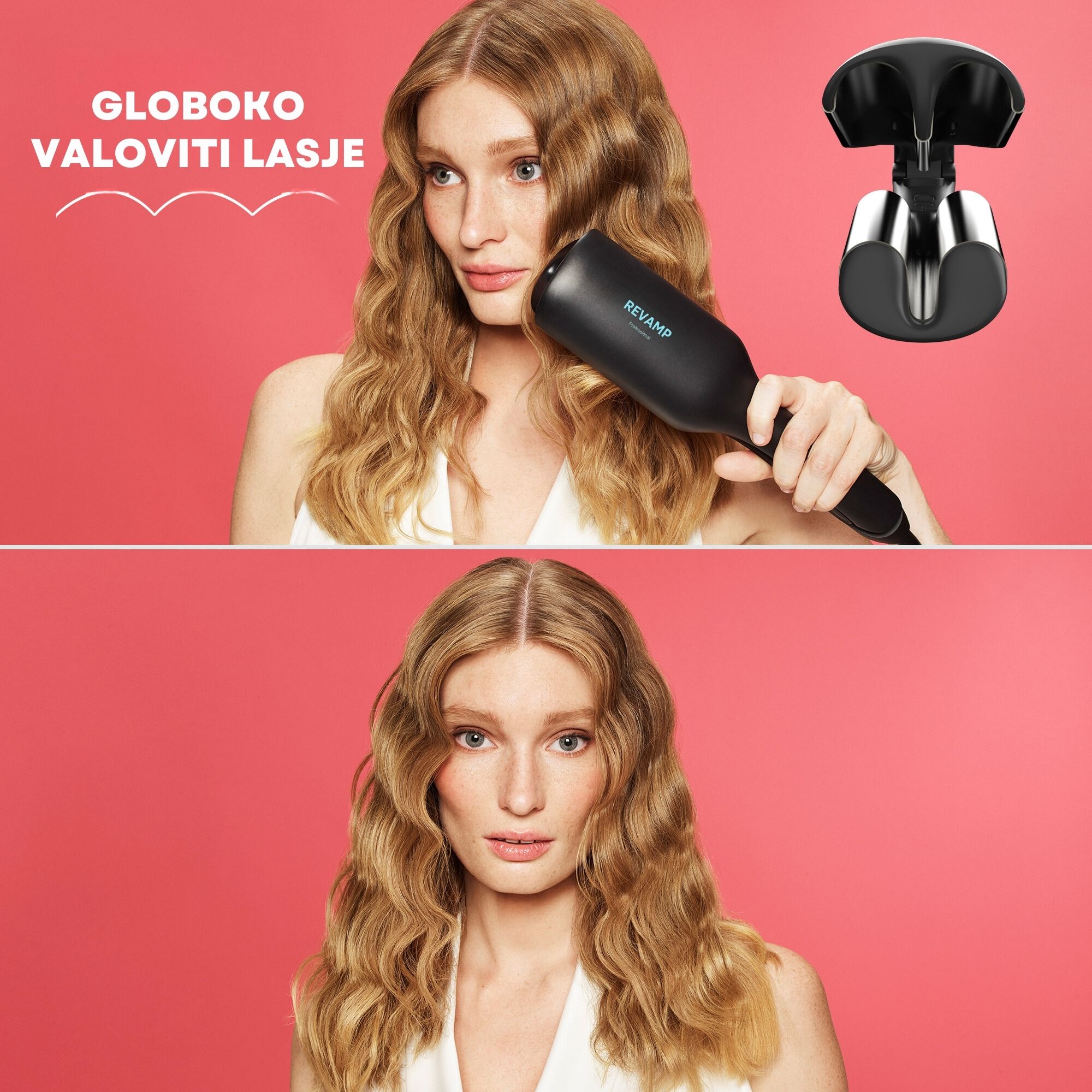 REVAMP PROGLOSS 2-IN-1 BEACH & VOLUME WAVER WV-3000 - Slika 8