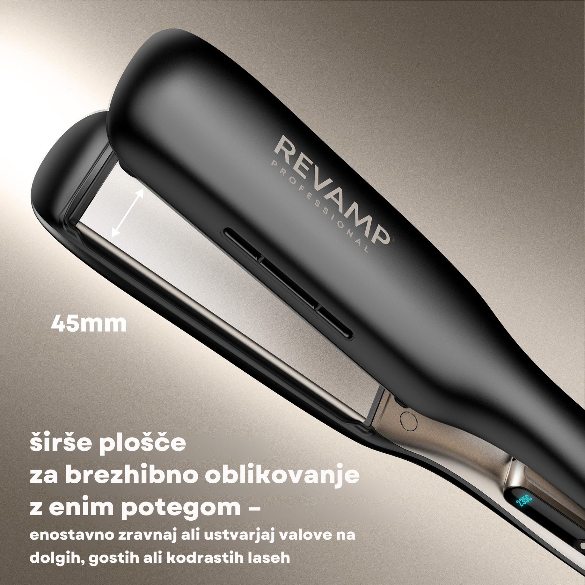 REVAMP ENIGMA WIDE IONIC RADIANCE STRAIGHTENER ST-3000 - Slika 4