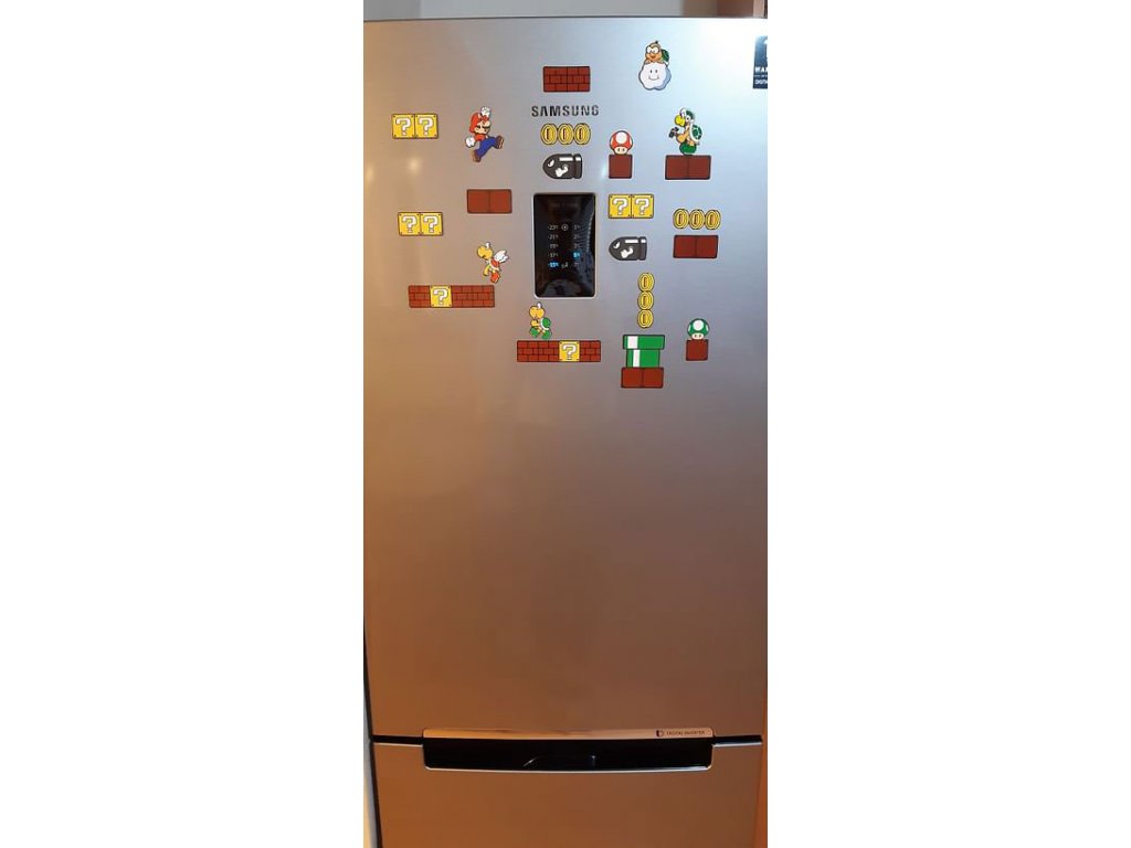 PYRAMID SUPER MARIO MAGNET SET - Slika 2