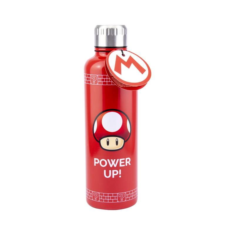PALADONE Super Mario big UP metal water bottle