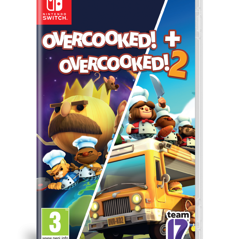 Overcooked + Overcooked 2 Double Pack (Switch)