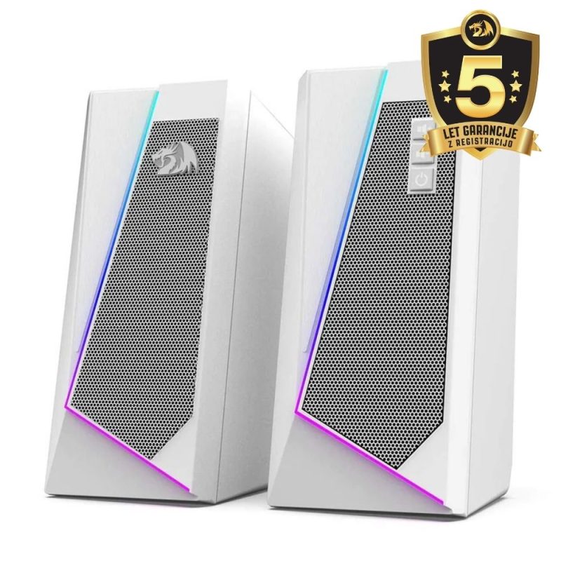 SPEAKER - REDRAGON ANVIL GS520 RGB WHITE 2.0