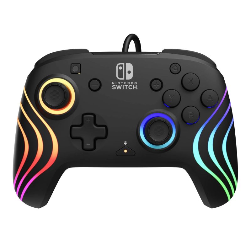 PDP SWITCH 2 & 1 AFTERGLOW WAVE WIRED CONTROLLER - BLACK