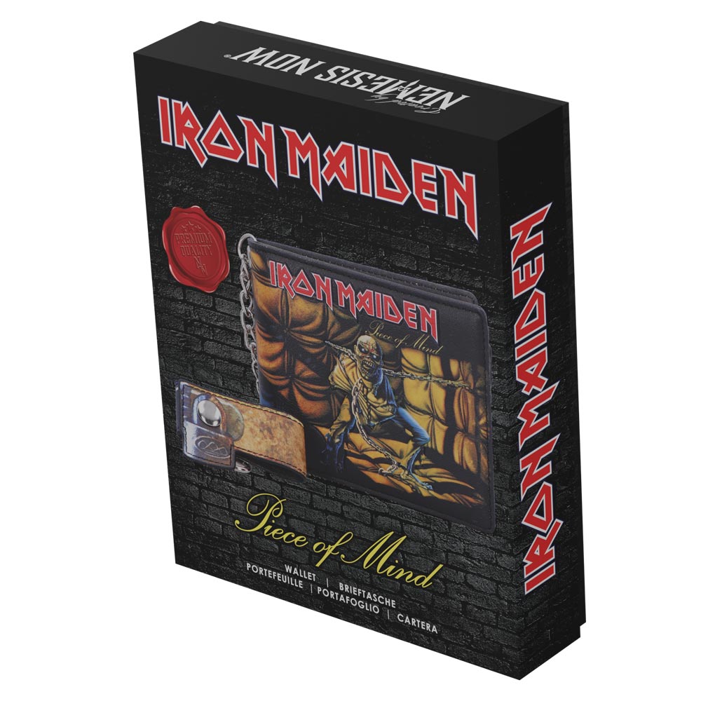 NEMESIS NOW IRON MAIDEN PIECE OF MIND WALLET 11CM - Slika 7