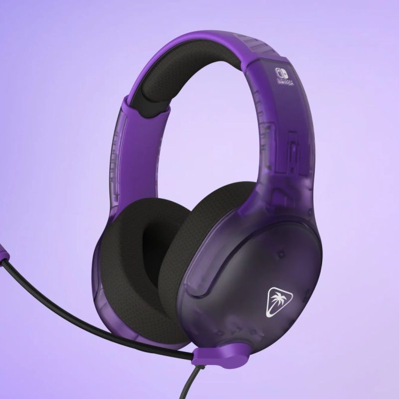 TURTLE BEACH HEADSET AIRLITE FIT NS2 GHOST PURPLE