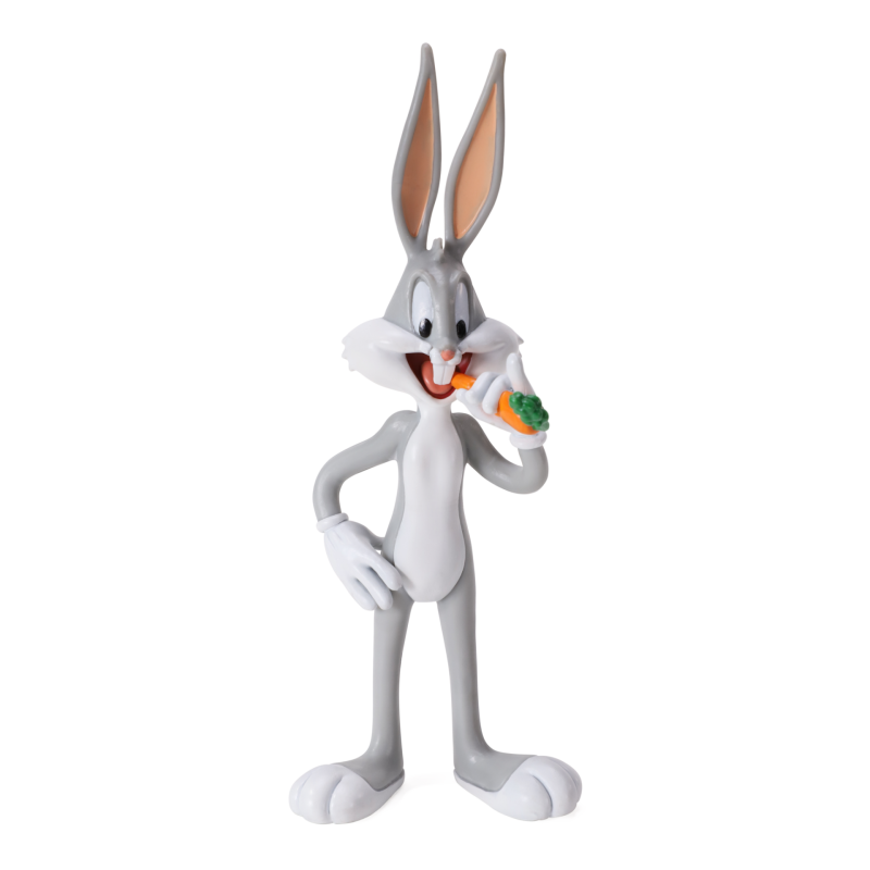 NOBLE COLLECTION Bendyfigs WB Looney Tunes Bugs Bunny Mini Figurine