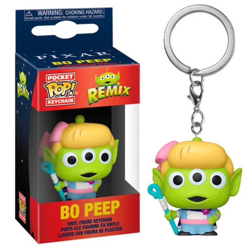 FUNKO POCKET POP KEYCHAIN Pixar allien remix Bo Peep