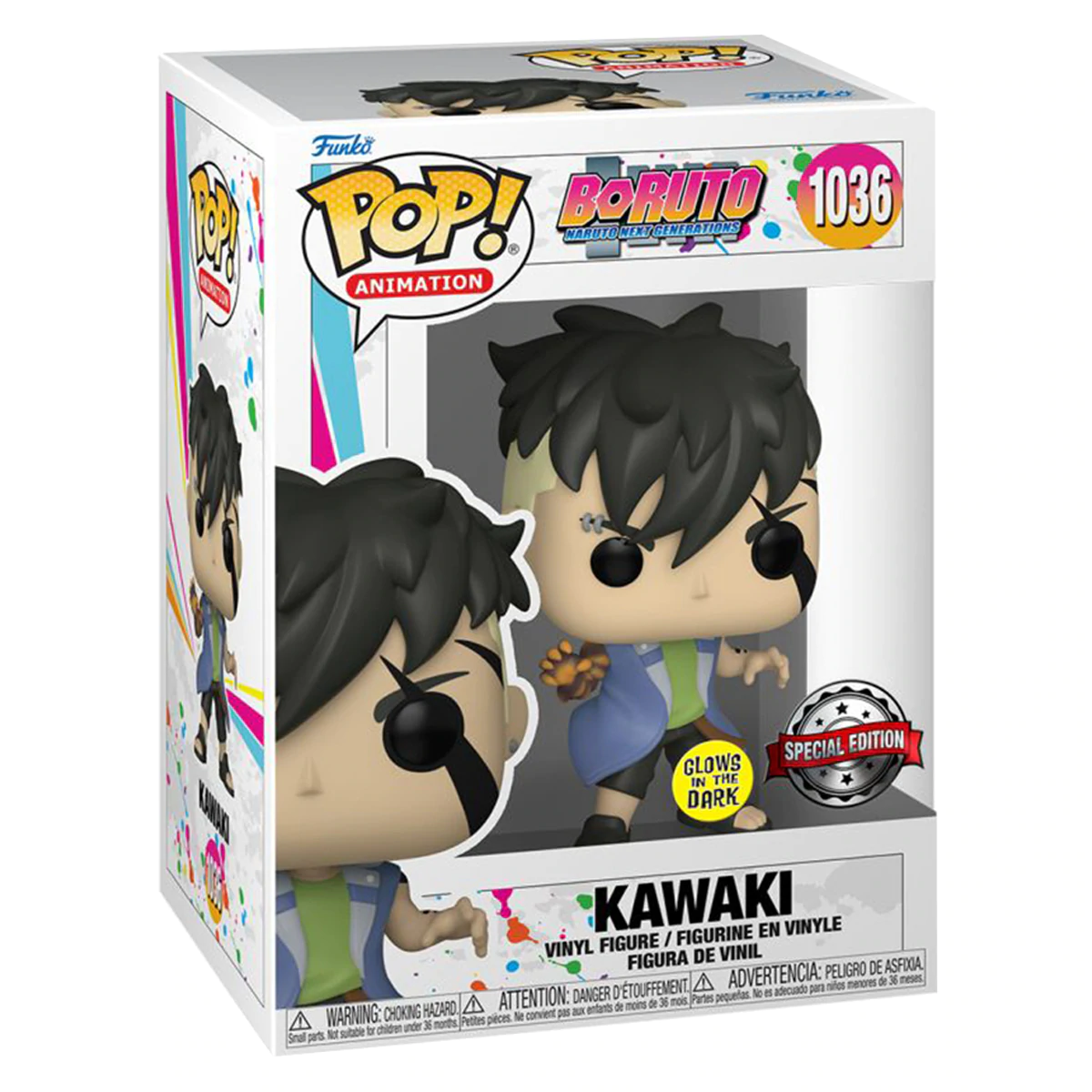 FUNKO POP ANIMATION: BORUTO - KAWAKI (GLOWS IN THE DARK) - Slika 2