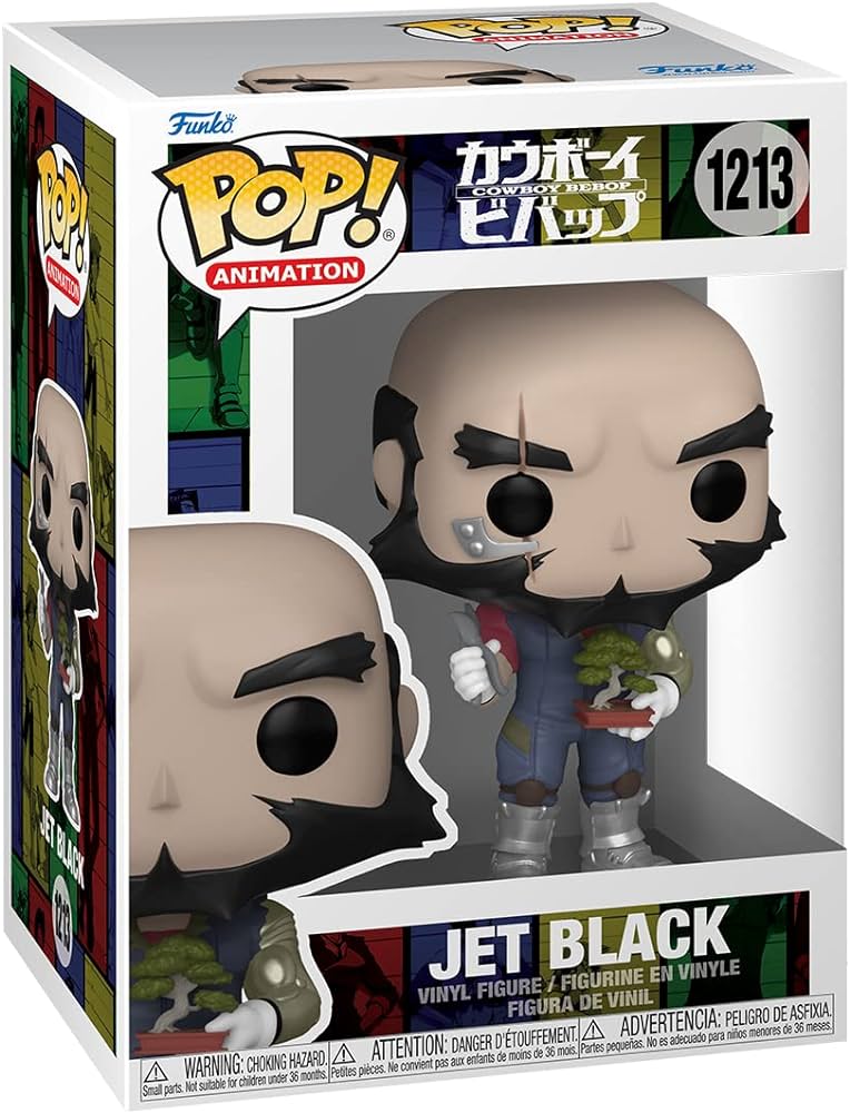 FUNKO POP ANIMATION: COWBOY BEBOP - JET BLACK W/ BONSAI - Slika 3