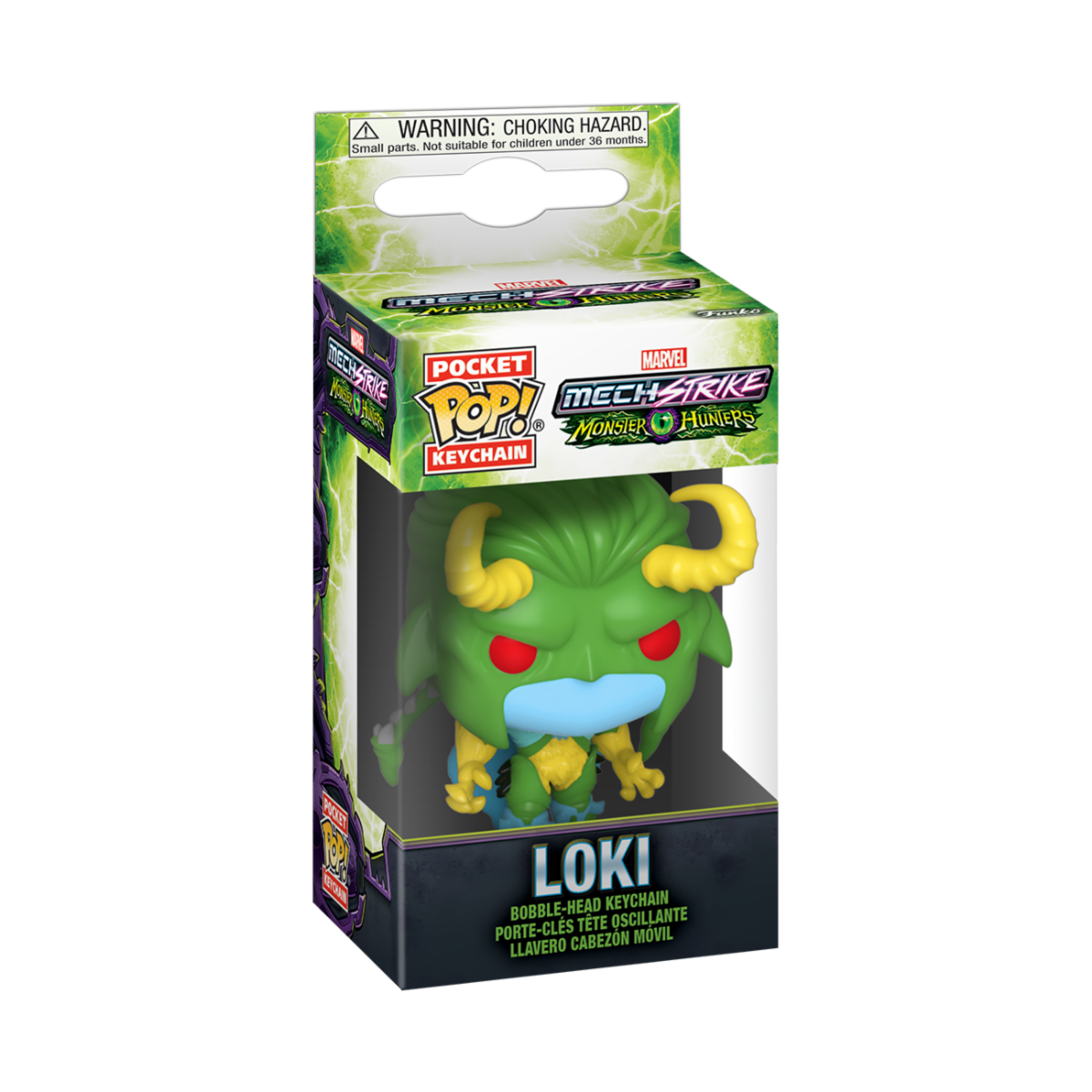FUNKO POCKET POP KEYCHAIN Monster hunters Loki