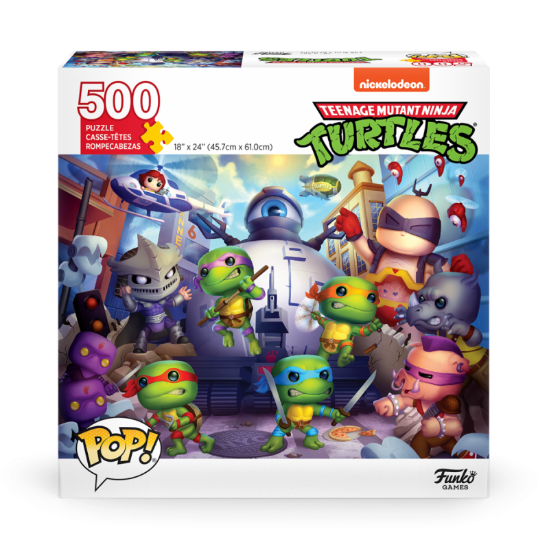 FUNKO GAMES: PUZZLES - TMNT - 500 PIECES