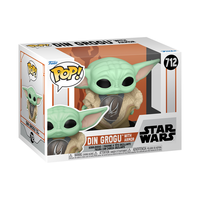 FUNKO POP STAR WARS: THE MANDALORIAN - GROGU(ARMOR) - Slika 2