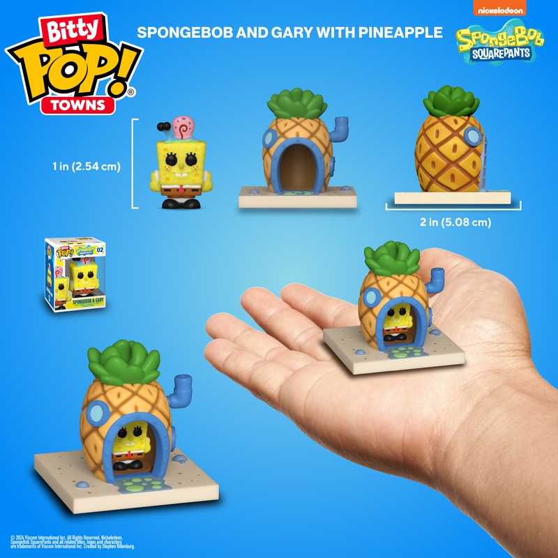 FUNKO BITTY POP TOWN: SPONGEBOB- SPONGEBOB AT HOME - Slika 2