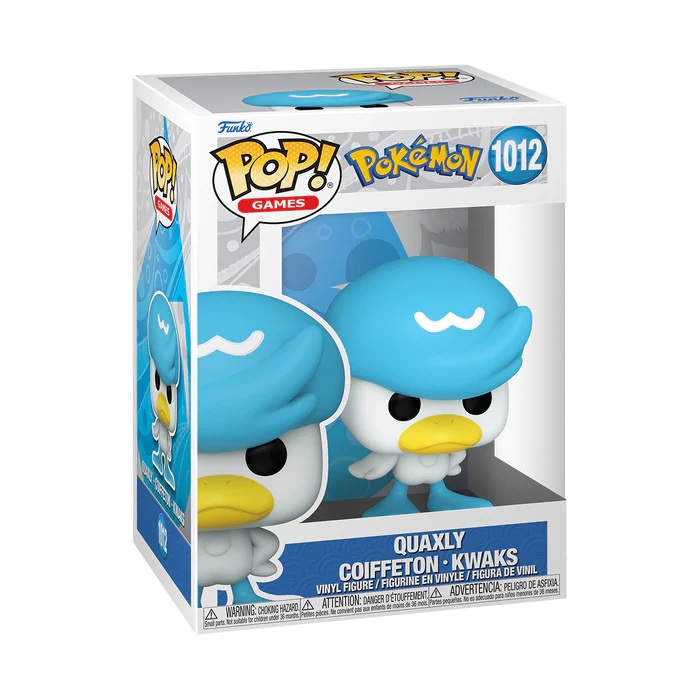 FUNKO POP GAMES: POKEMON - QUAXLY (EMEA) - Slika 2