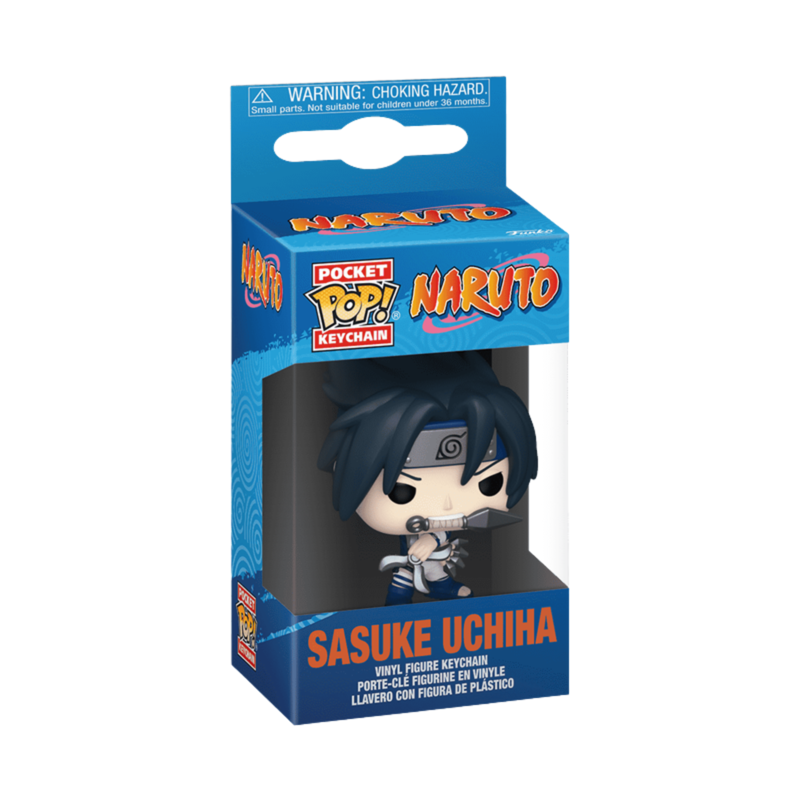 FUNKO POP KEYCHAIN: NARUTO - SASUKE UCHIHA - Slika 2