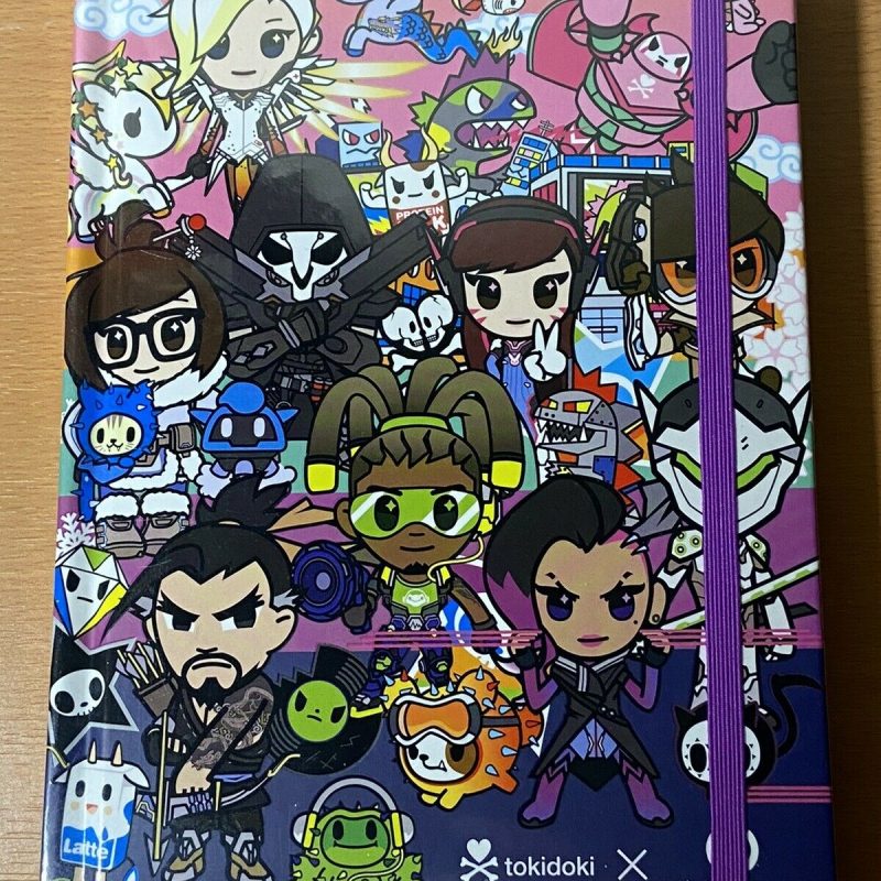 MERCHANDISE FIGURE CUTE BUT DEADLY OVERWATCH NOTEBOOK T. X OVERWATCH BLACK