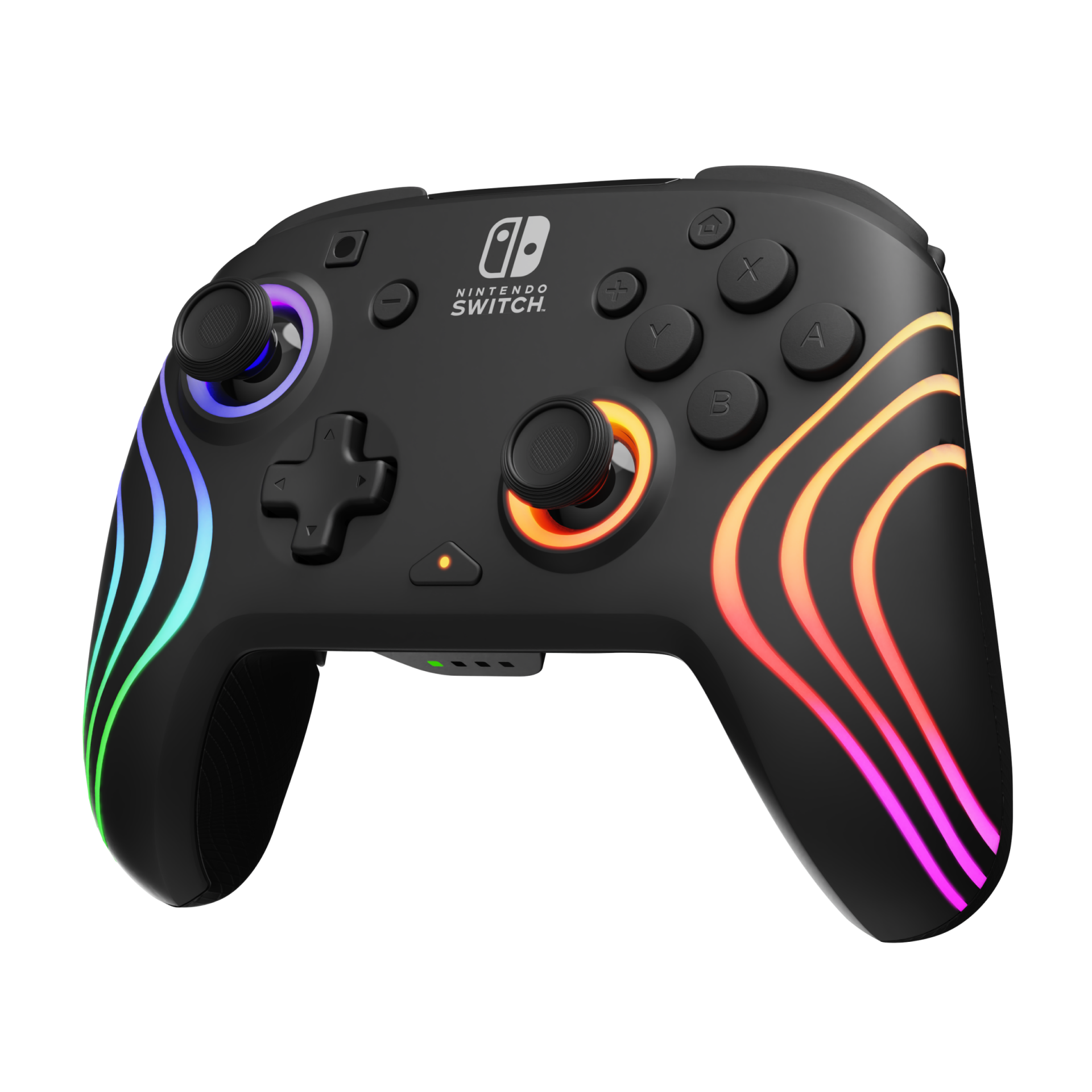 PDP SWITCH 2 & 1 AFTERGLOW WAVE WIRELESS CONTROLLER - BLACK - Slika 3