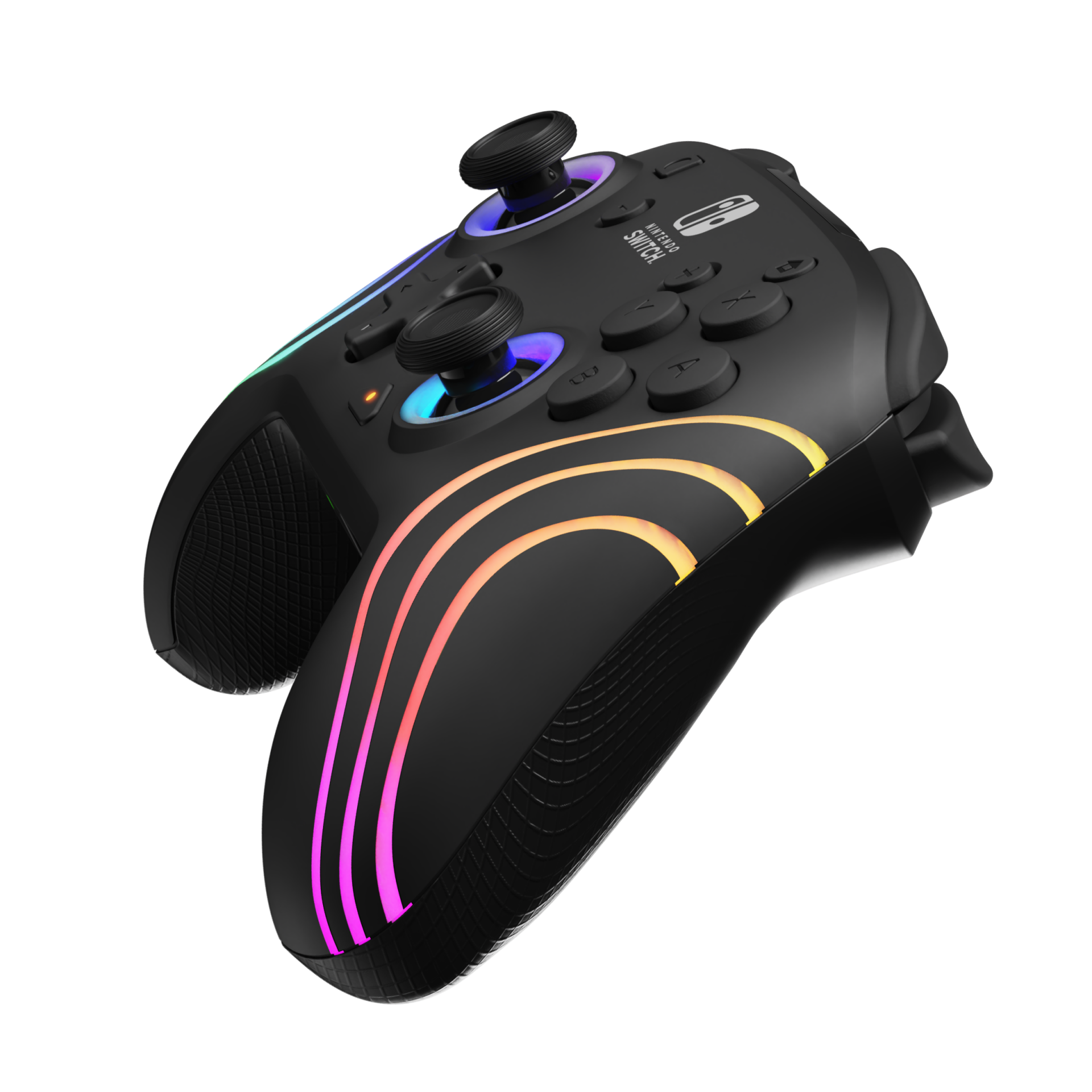 PDP SWITCH 2 & 1 AFTERGLOW WAVE WIRELESS CONTROLLER - BLACK - Slika 5