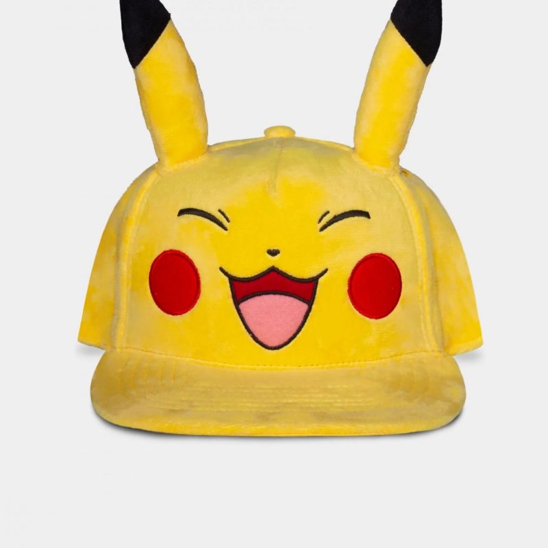 DIFUZED POKEMON - HAPPY PIKACHU PLUSH SNAPBACK