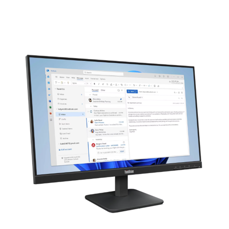 Lenovo ThinkVision S24-4e, IPS, VGA, HDMI, 100Hz