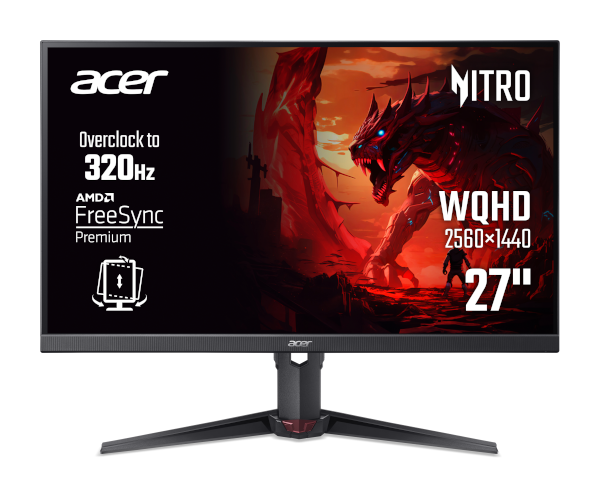 Acer Nitro XV270 QHD IPS 27'', 2xHDMI, DP, 320Hz