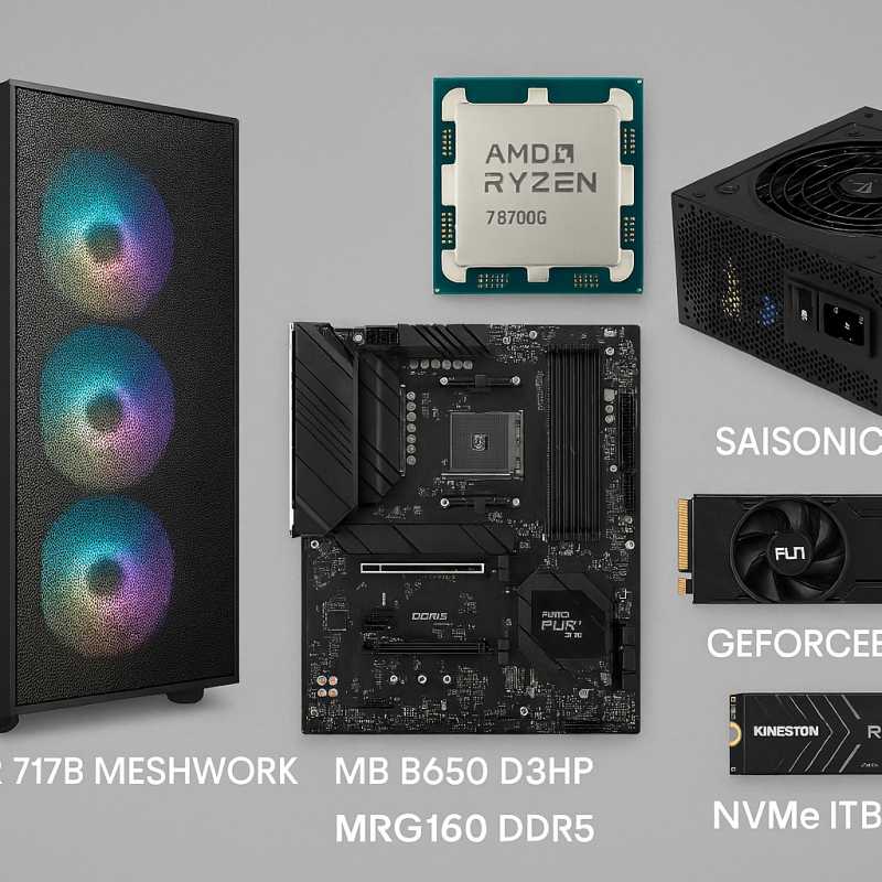 TechZone Hermes RTX 5050 | Ryzen7