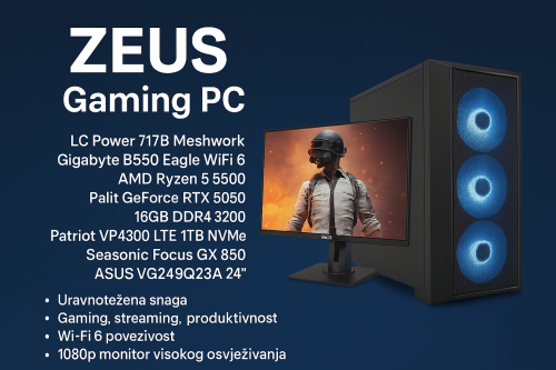 TechZone Zeus RTX 5050|Ryzen 5