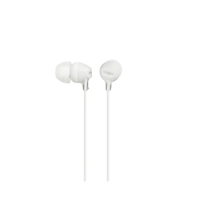 Sony MDR-EX15AP, in-ear slušalice, 9mm, bijela