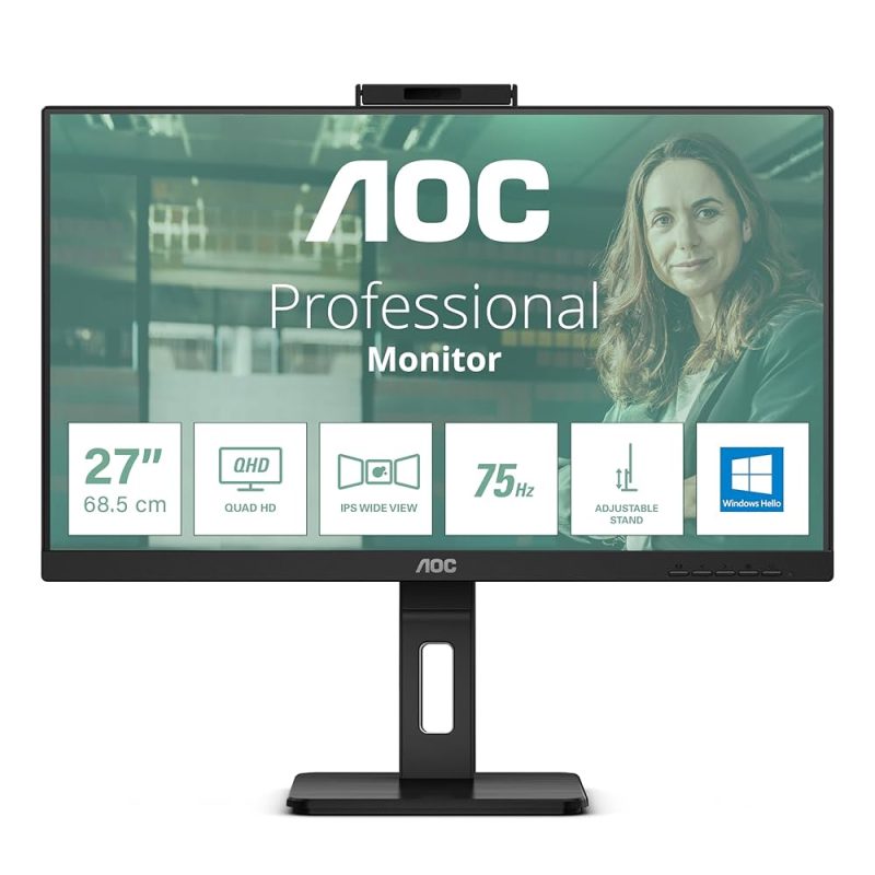 AOC Q27P3CW 27", QHD, 2xHDMI, DP, USB-C, HAS