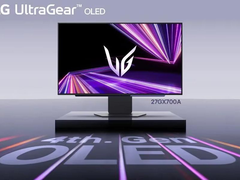 LG OLED 27GX700A, QHD, 280Hz, HDMI, DP, HAS