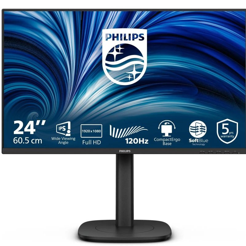 Philips 24B2N3200J 23,8", HDMI, DP, HAS, zvuč.,USB