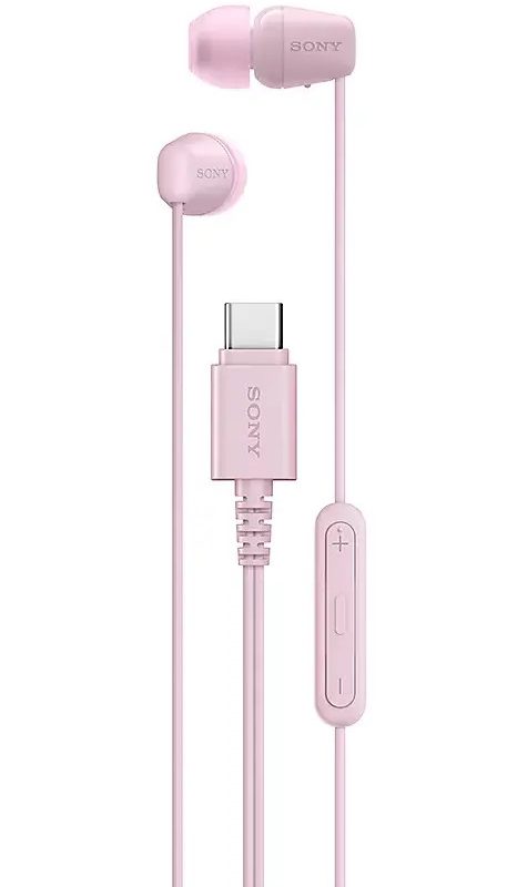 Sony IER-EX15C, USB-C slušalice, roza