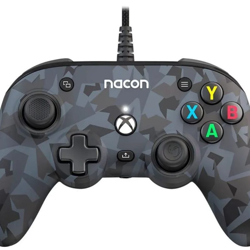 NACON XBOX SERIES PRO COMPACT CONTROLLER – GREY CAMO