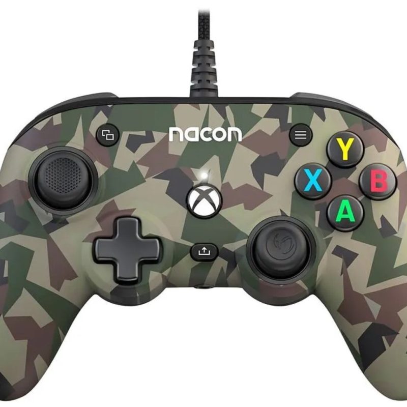 NACON XBOX SERIES PRO COMPACT CONTROLLER – GREEN CAMO