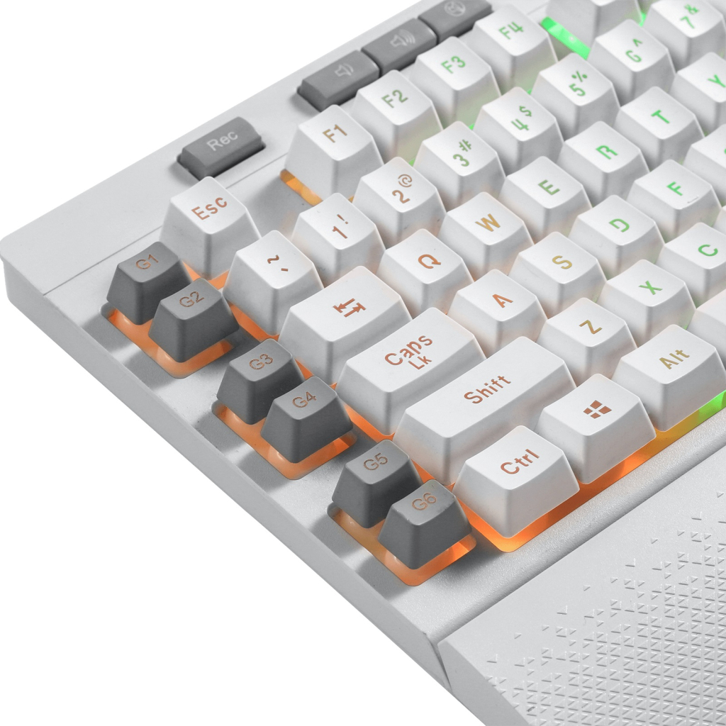 KEYBOARD - REDRAGON SHIVA K512 RGB WHITE - Slika 3