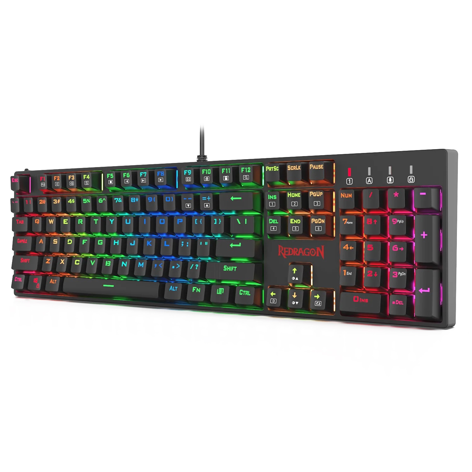 KEYBOARD - REDRAGON SURARA K582RGB MECHANICAL BROWN SWITCH - Slika 4