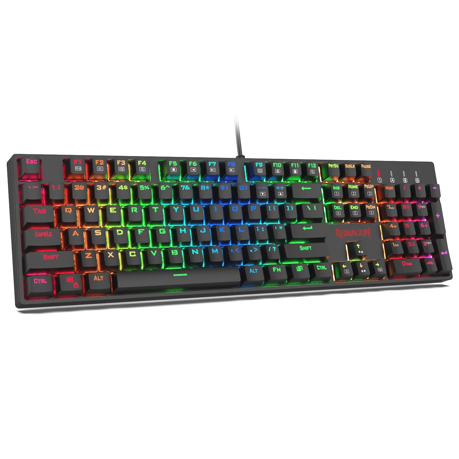 KEYBOARD - REDRAGON SURARA K582RGB MECHANICAL BROWN SWITCH - Slika 5